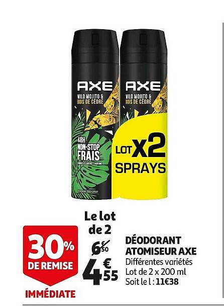 Déodorant Atomiseur Axe