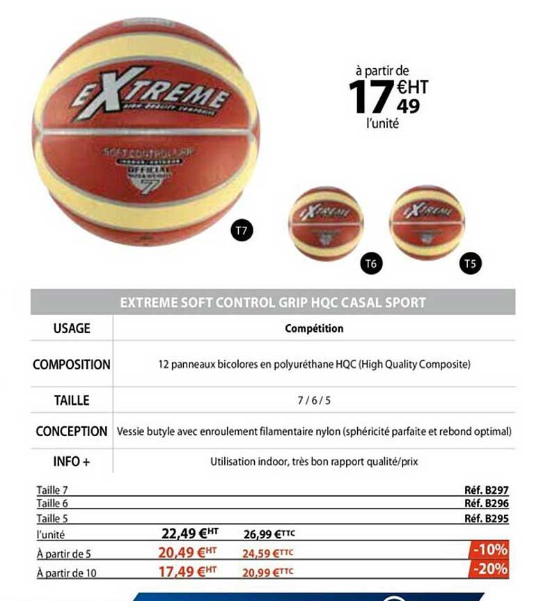 extrême control grip hqc casal sport