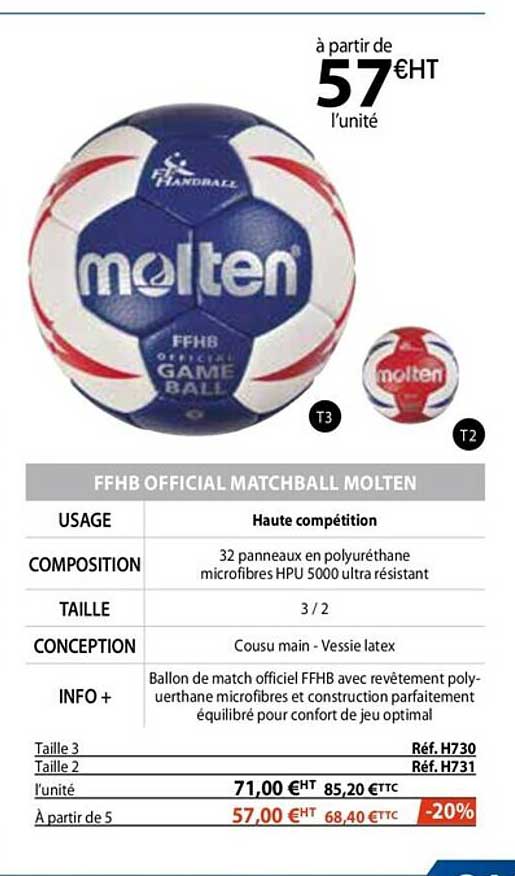 ffhb official matchball molten