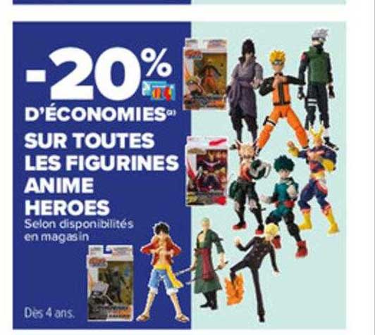 figurines animé héroes
