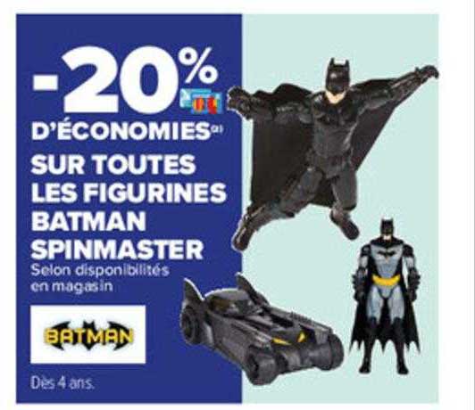 Figurines Batman Spinmaster