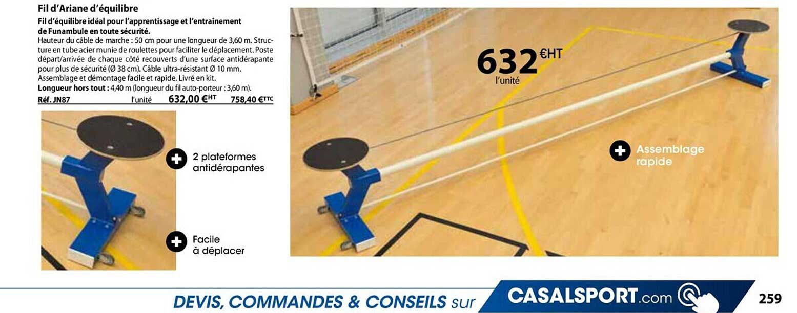 fil d'ariane d'équilibré