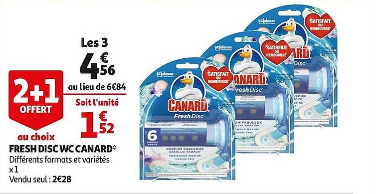 fresh disc wc canard