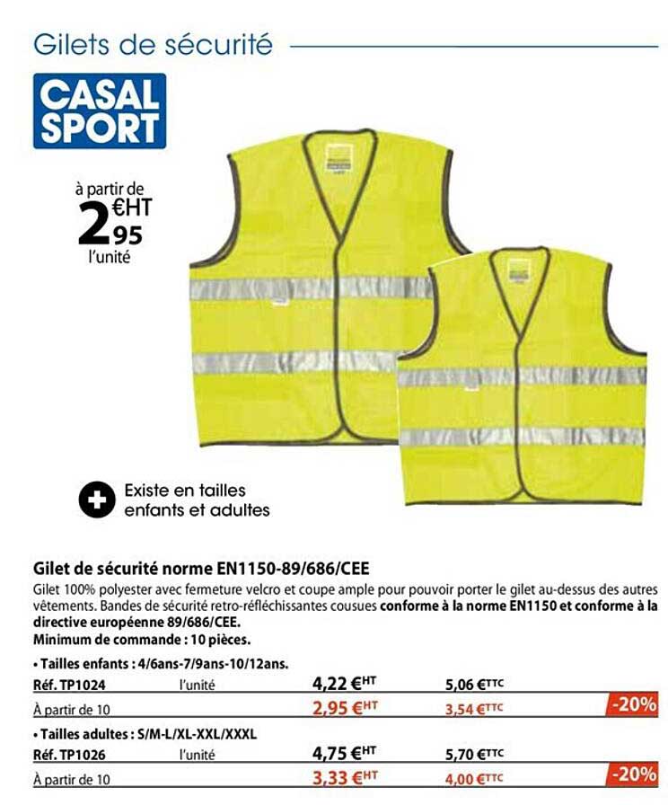 gilet de sécurité norme en1150-89-686-cee