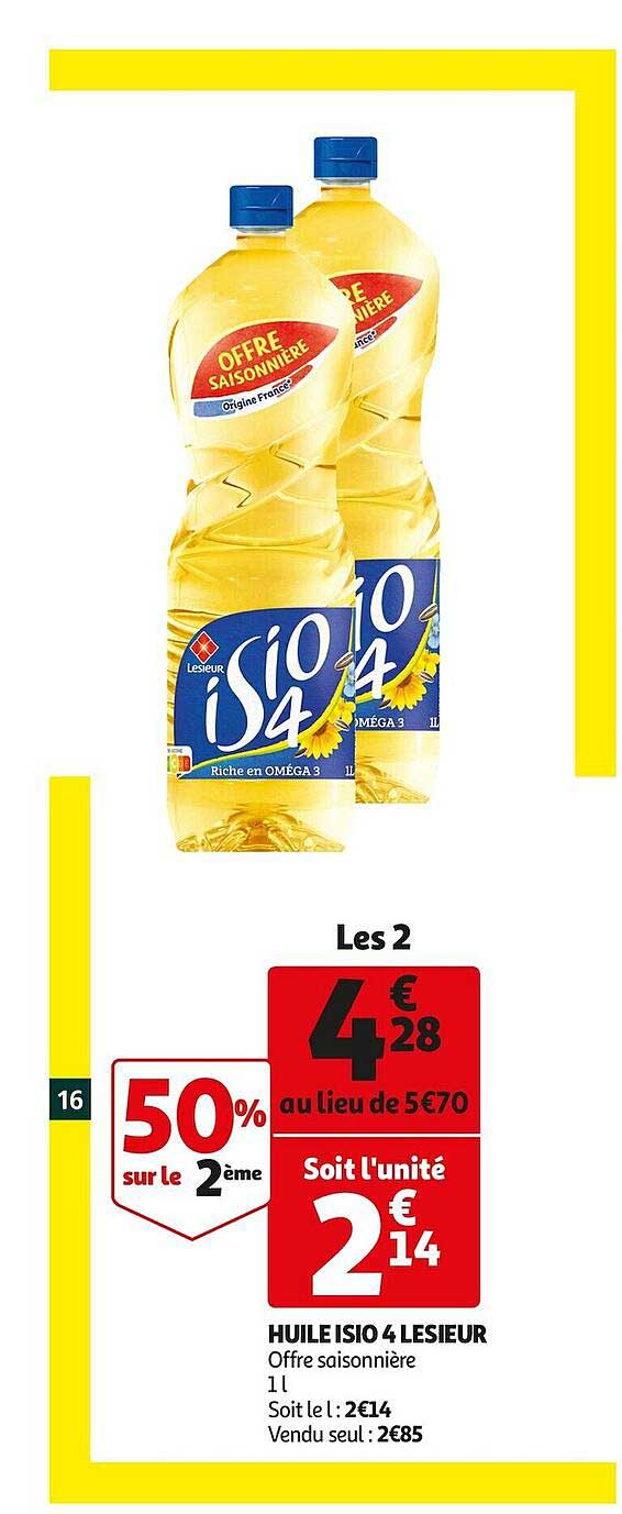 huile isio 4 lesieur