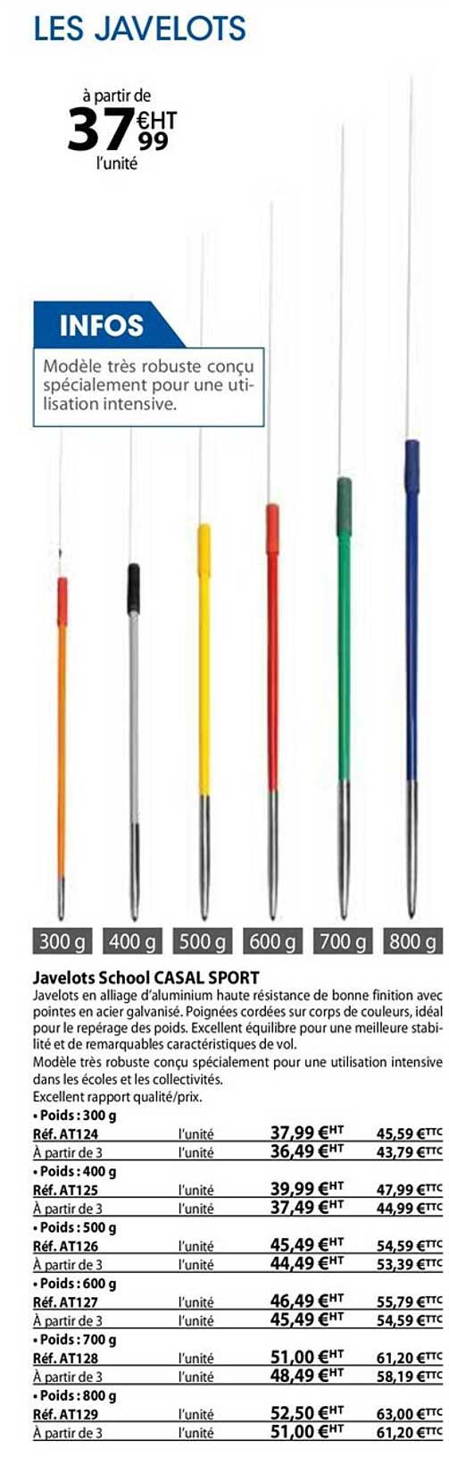 javelots school casal sport