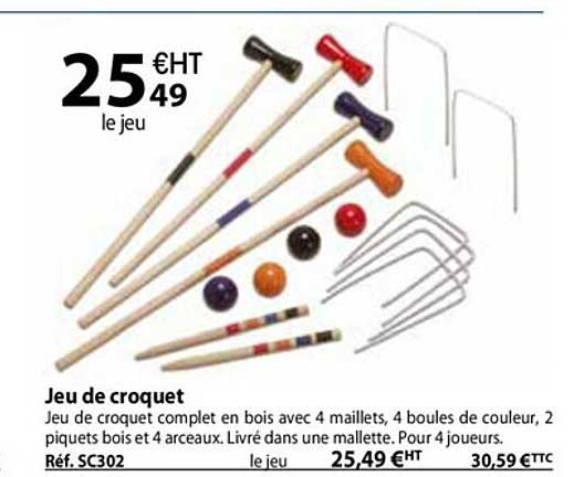 jeu de croquet