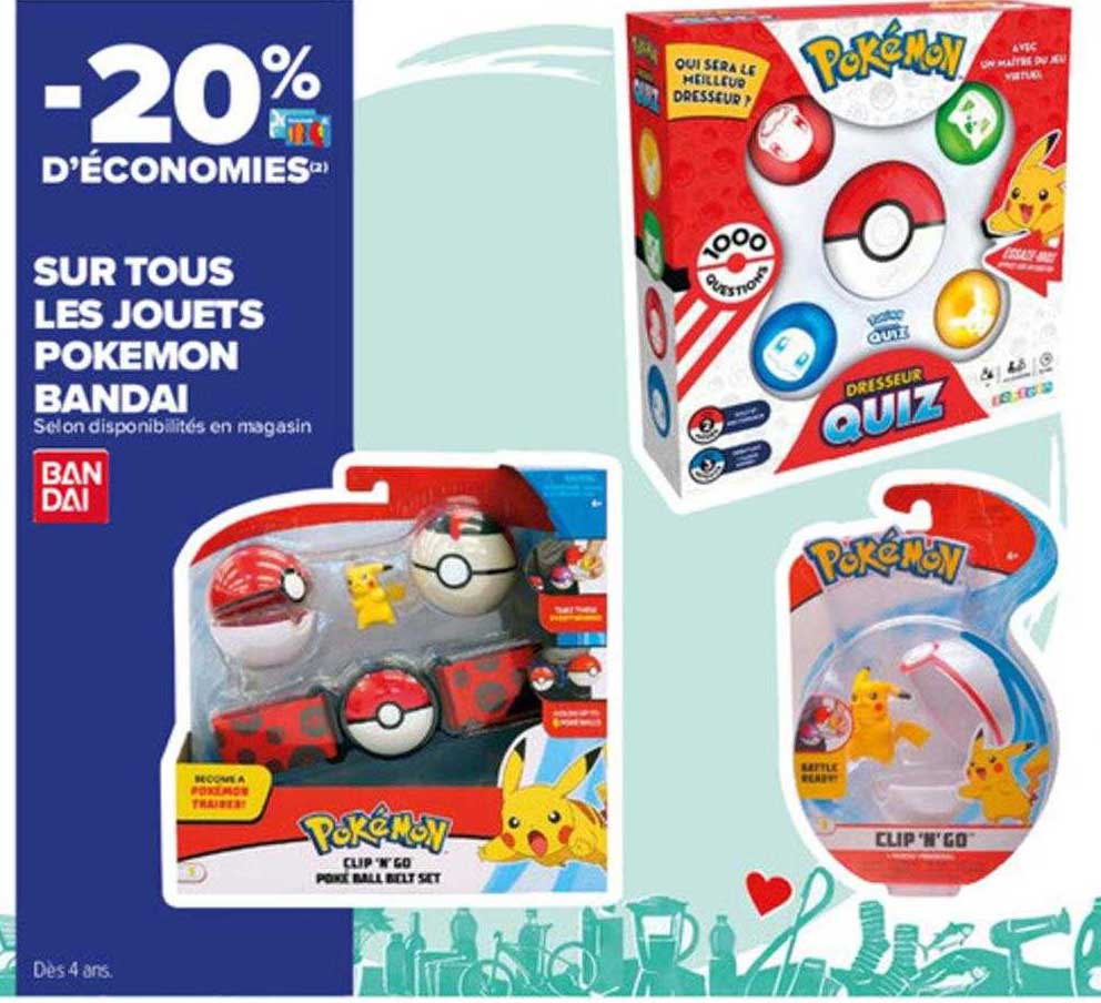 jouets pokémon bandai