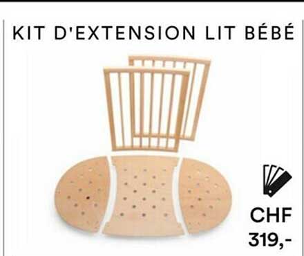kit d'extension lit bébé