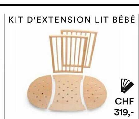 kit d'extension lit bébé