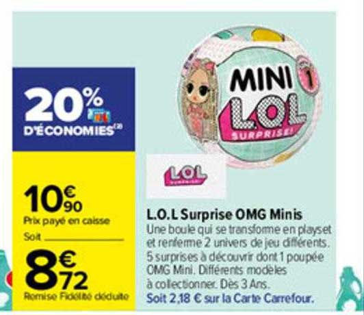 l.o.l. surprise omg minis