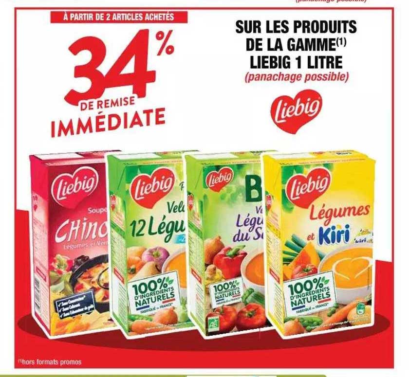 la gamme liebig 1 litre