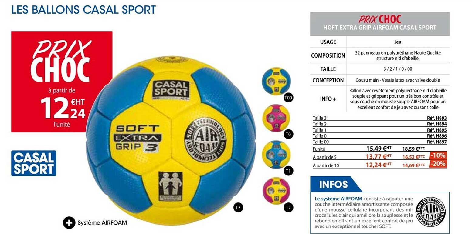 les ballons casal sport