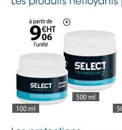 les produits nettoyants select