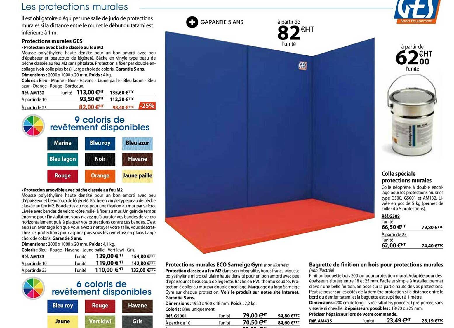 les protections murales