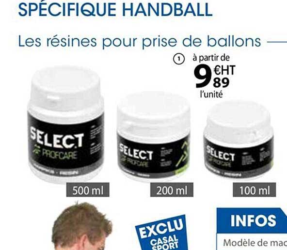 les résines pour prise de ballons