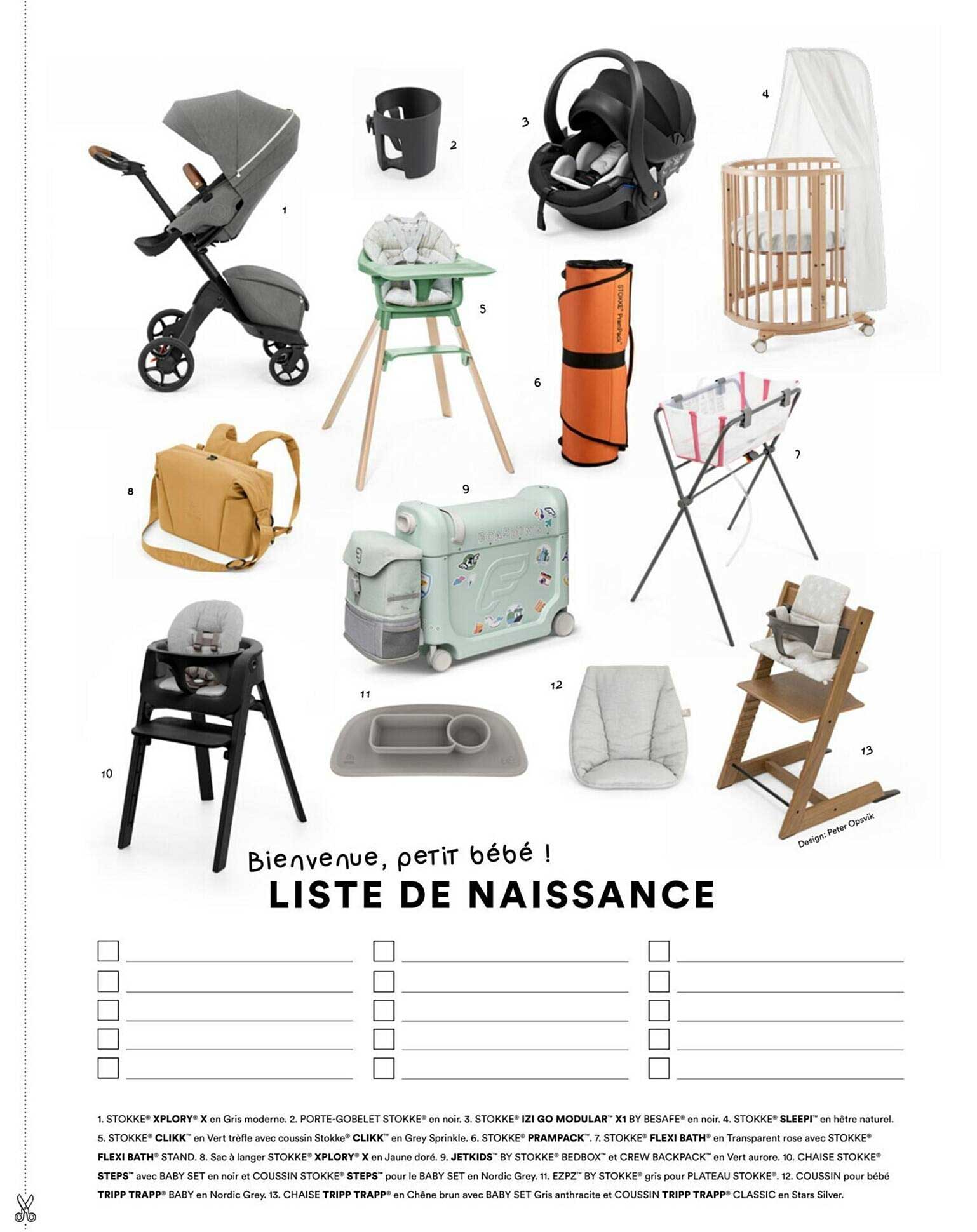 liste de naissance