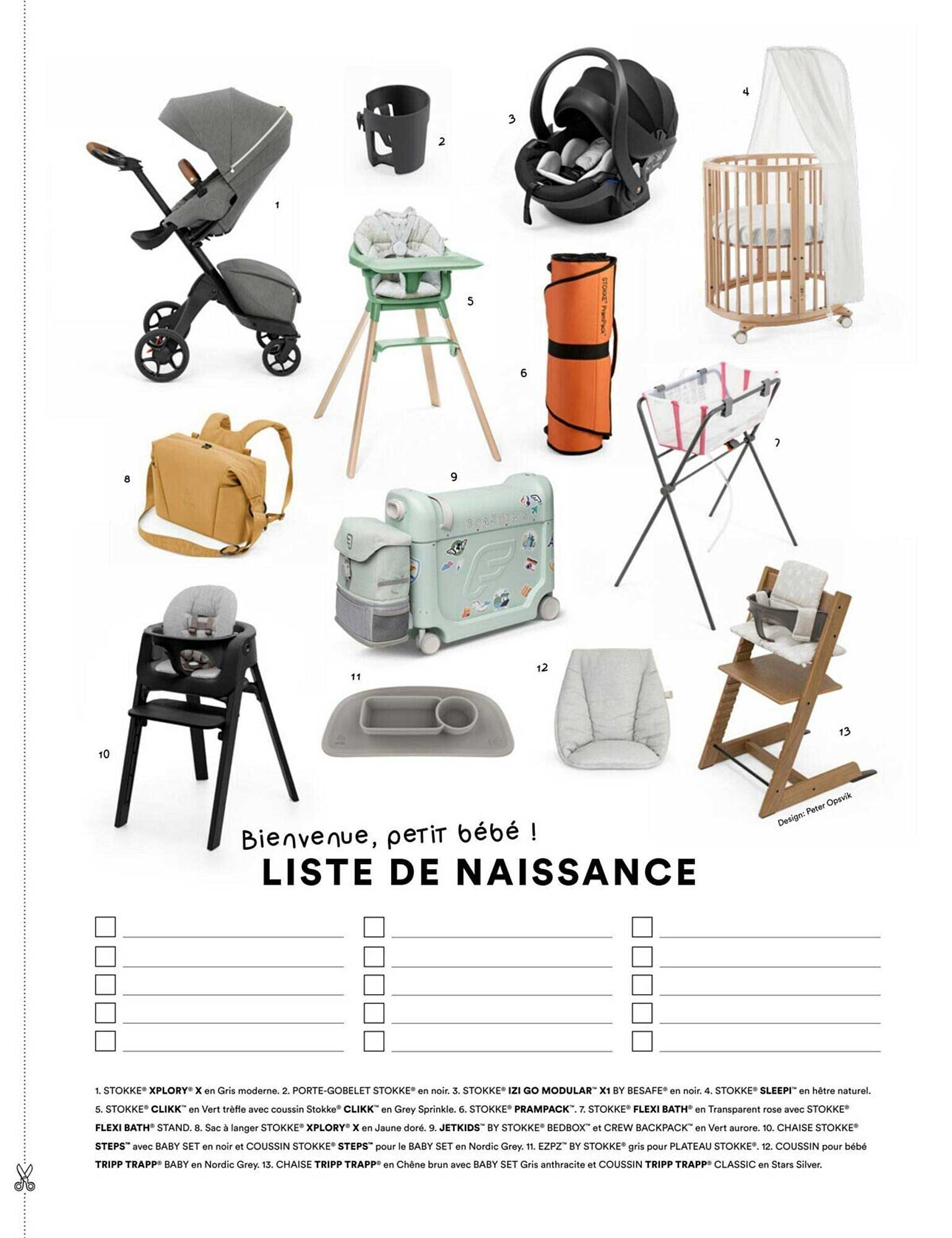 liste de naissance
