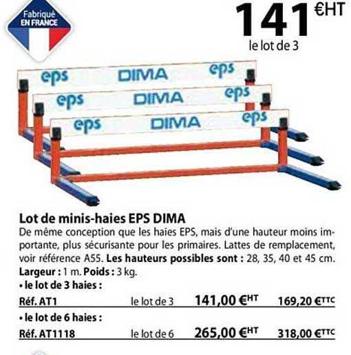 lot de minis-haies eps dima
