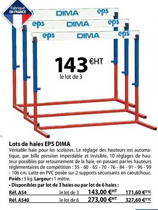 lots de haies eps dima