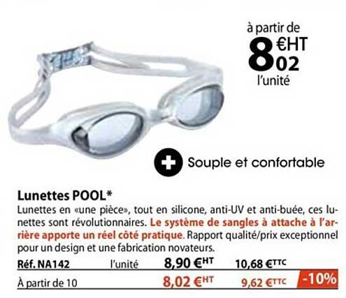 lunettes pool