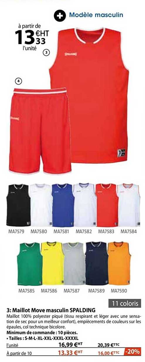 maillot move masculin sparlding