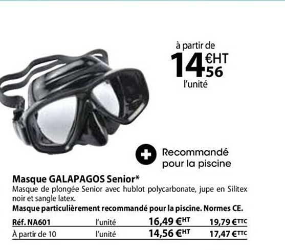 masque galapagos senior