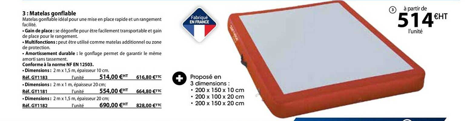 Matelas Gonflable