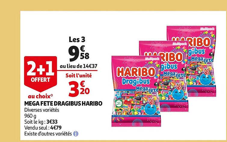 Mega Fete Dragibus Haribo