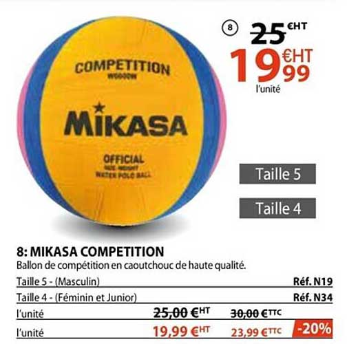 mikasa compétition