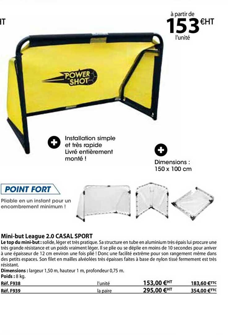 mini-but league 2.0 casal sport