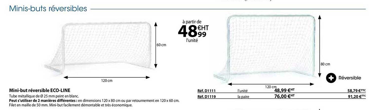 mini-but réversible eco-line