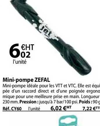 mini-pompe zéfal