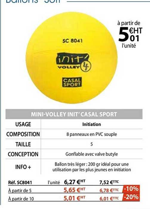 mini-volley init' casal sport