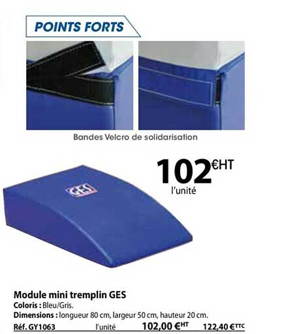 module mini tremplin ges