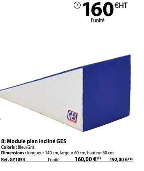 module plan incliné ges