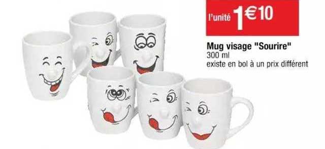 mug visage "sourire"