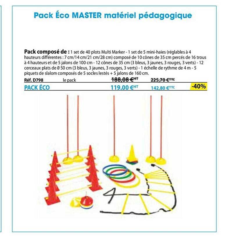 pack éco master matériel pédagogique