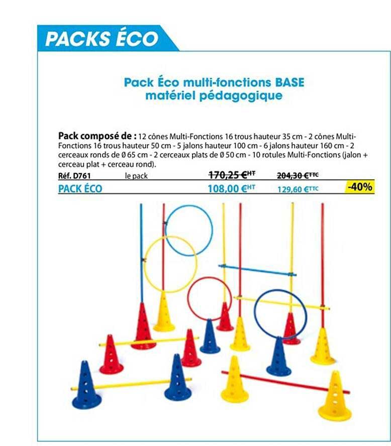 pack éco multi-fonctions base matériel pédagogique