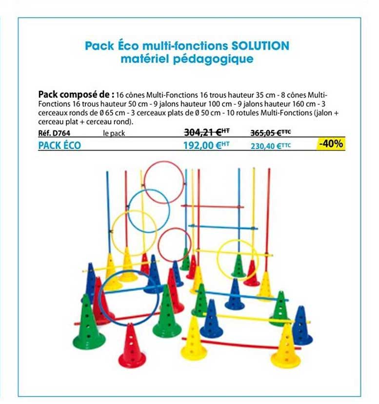 pack éco multi-fonctions solution matériel pédagogique