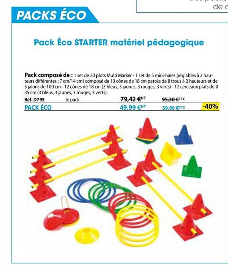 pack éco starter matériel pédagogique