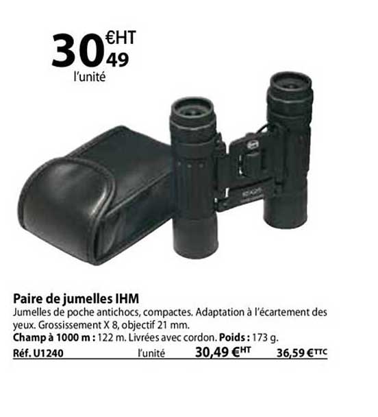 paire de jumelles ihm