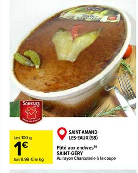 Pâté Aux Endives Saint-géry