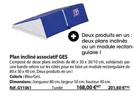 plan incliné associatif ges