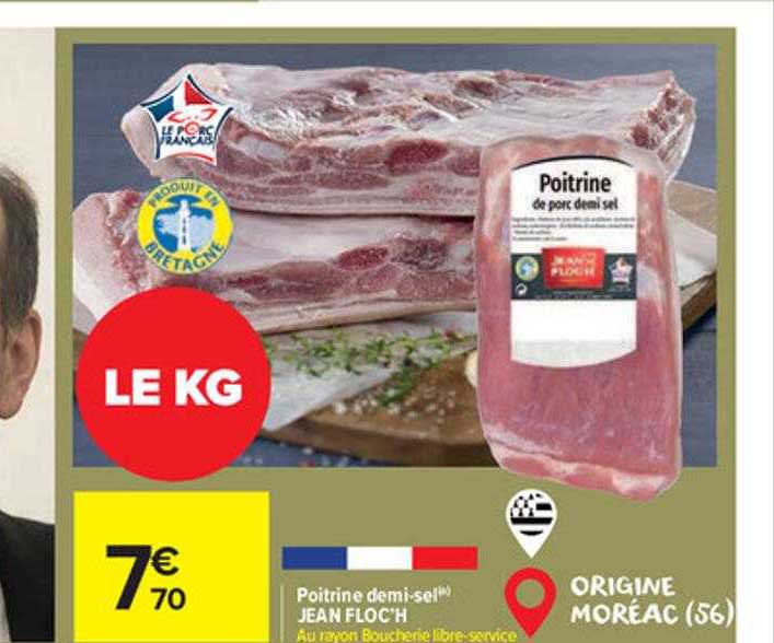 poitrine demi-sel jean floc'h