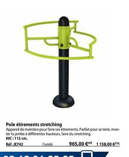 pole étirements stretching