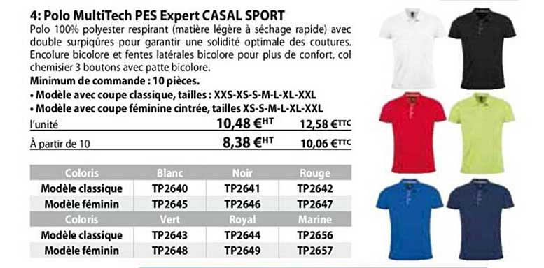polo muliTech pes expert casal sport