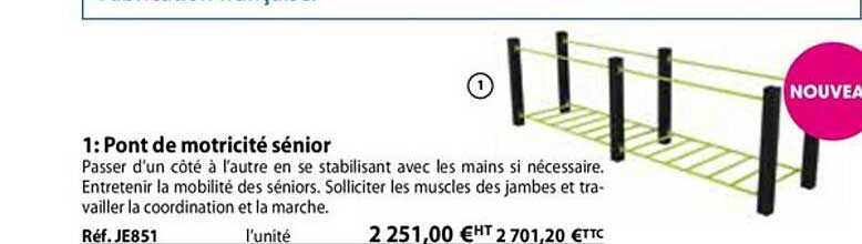 pont de motricité sénior