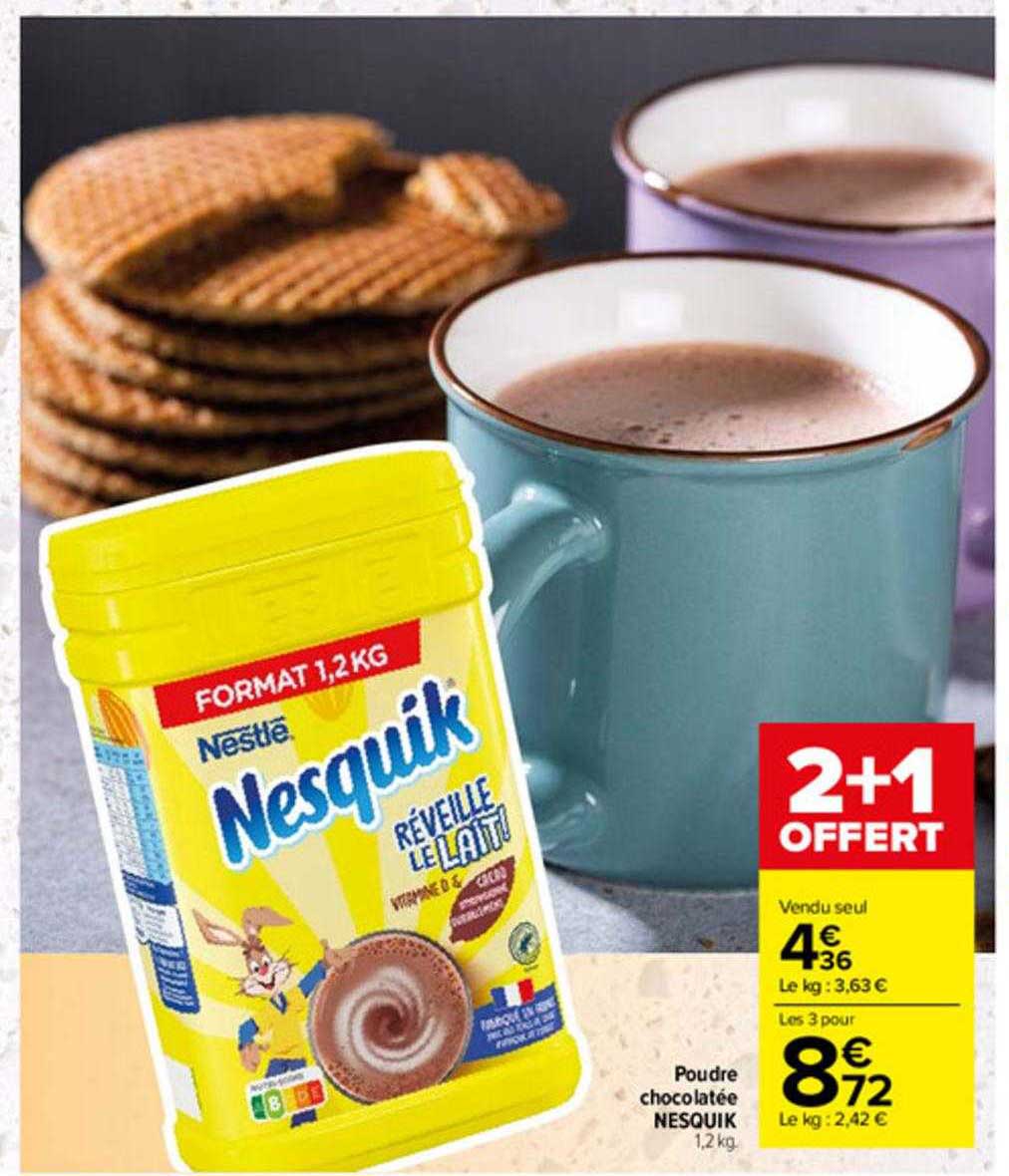 Poudre Chocolatée Nesquik