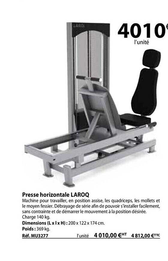 presse horizontale laroq